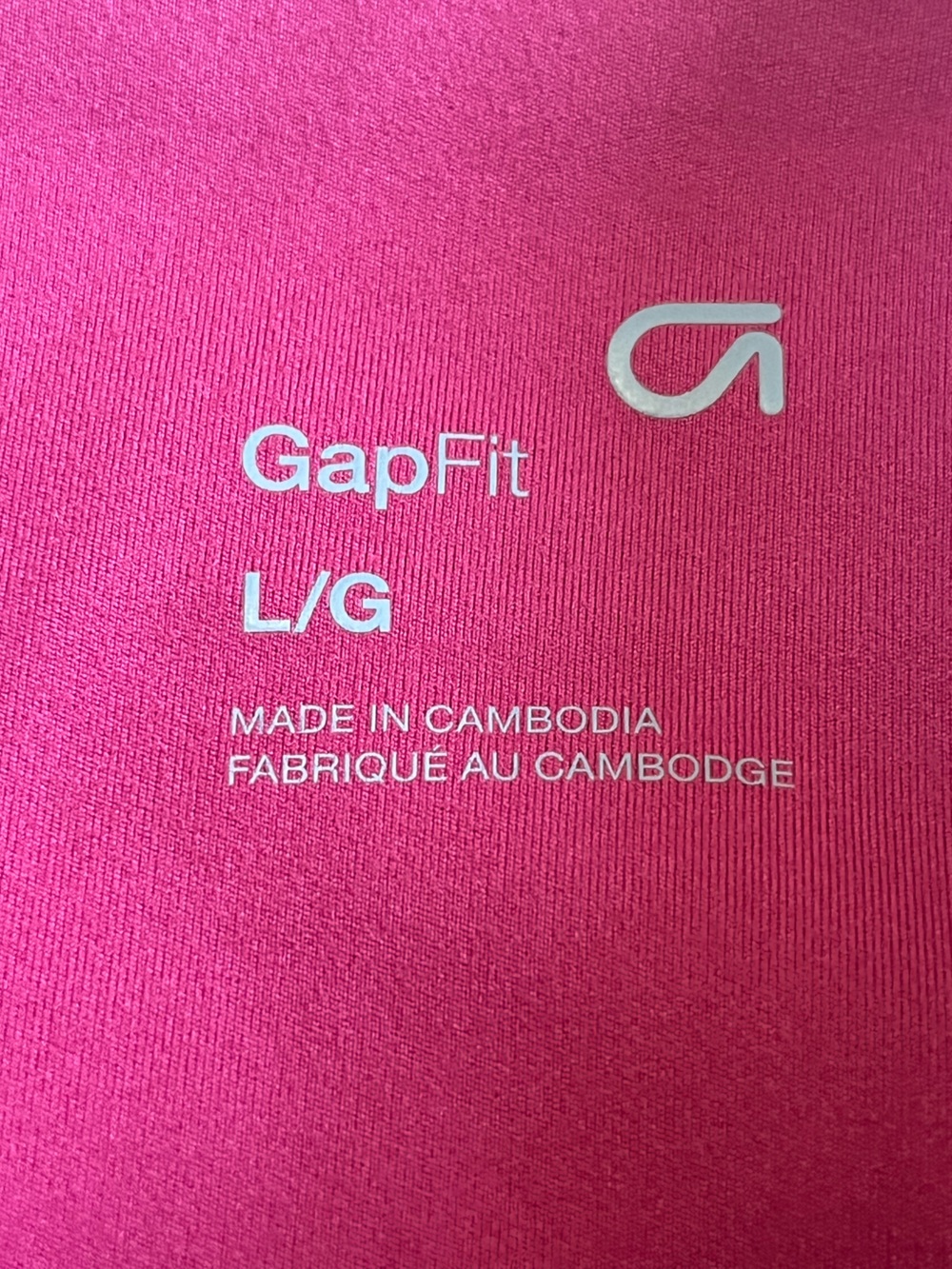 ☀️GapFit Crop Active Racerback Tank Red Size Large - Picture 8 of 9